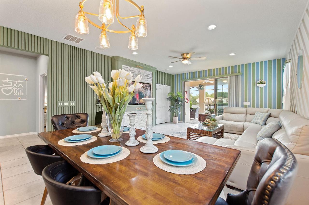 Stylish Cozy Family Getaway With Private Pool And Lake View Kissimmee Exterior photo