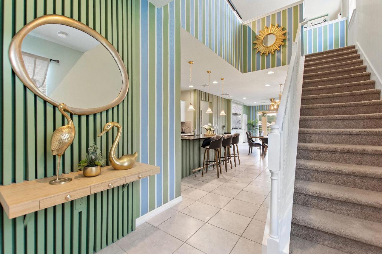 Stylish Cozy Family Getaway With Private Pool And Lake View Kissimmee Exterior photo