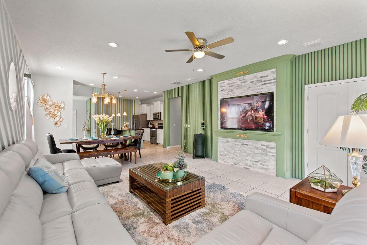 Stylish Cozy Family Getaway With Private Pool And Lake View Kissimmee Exterior photo