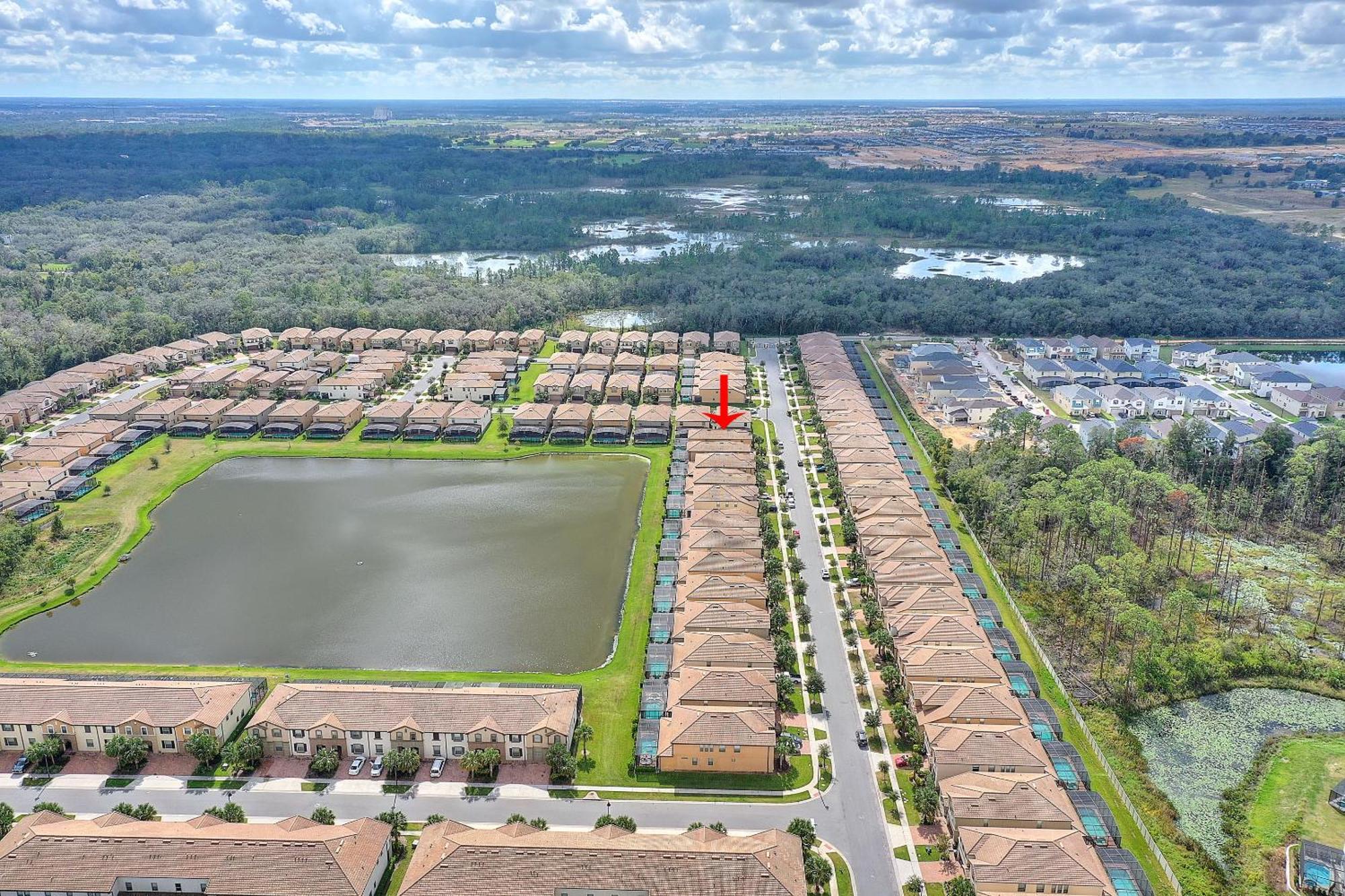 Stylish Cozy Family Getaway With Private Pool And Lake View Kissimmee Exterior photo