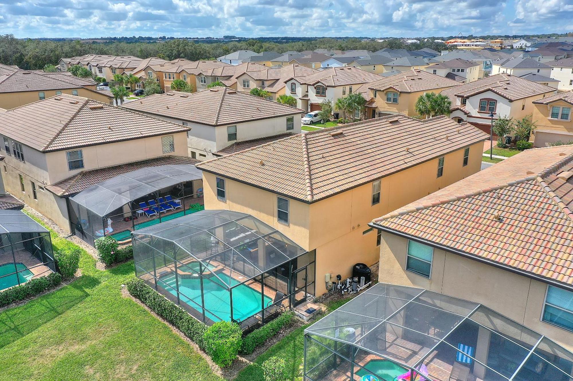 Stylish Cozy Family Getaway With Private Pool And Lake View Kissimmee Exterior photo